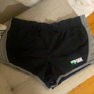 VS PINK black shorts